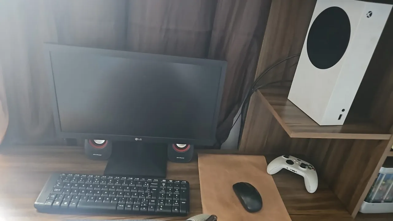 Kit xbox series s mais monitor