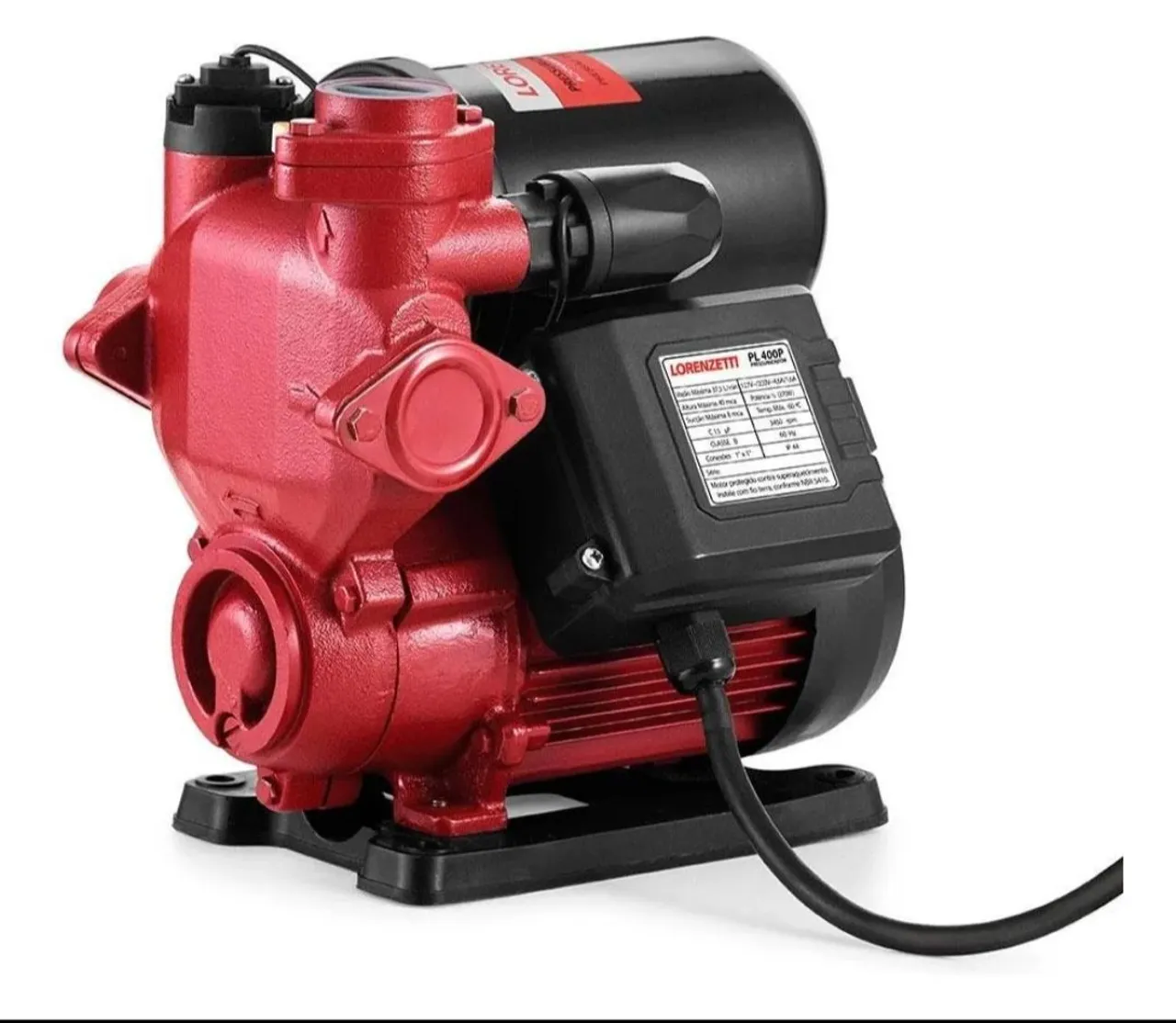 Pressurizador Bomba d'água Lorenzetti PL 400P
