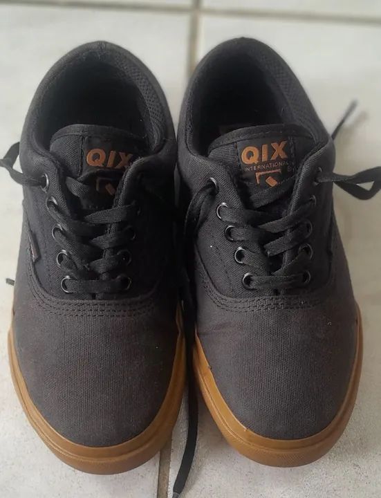 Tênis QIX azul marinho número 37 - Foto 2