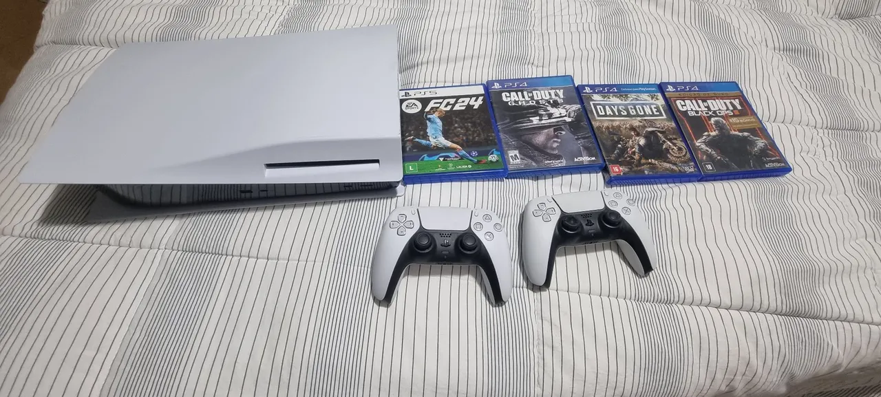 PlayStation 5 com Jogos Incríveis