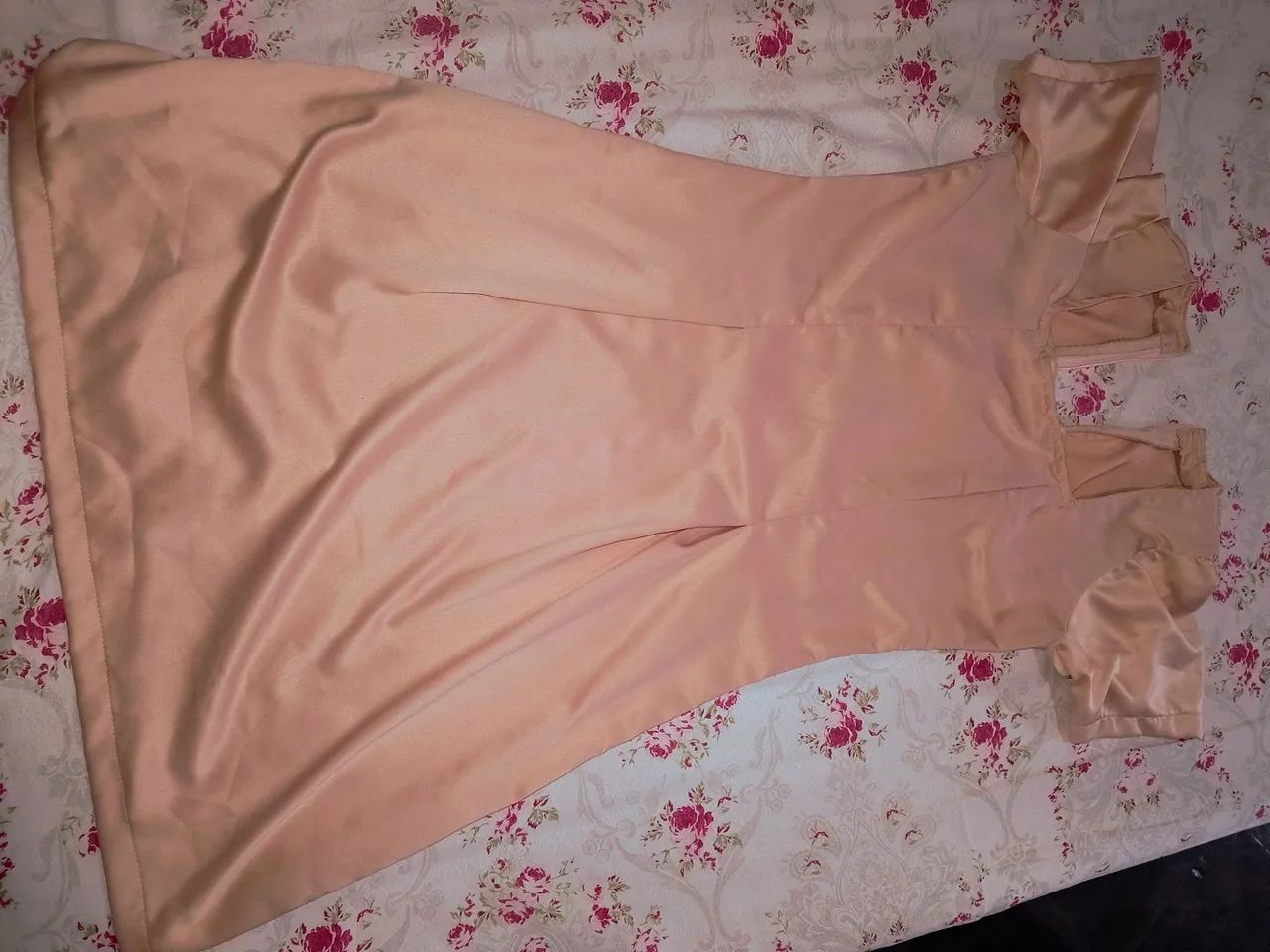 Vestido de Cetim Rosa - Foto 2