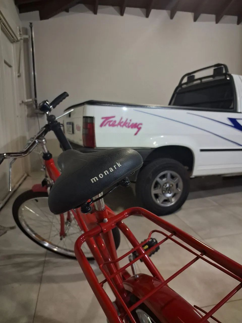 Bicicleta Vermelha Aro 26 - Foto 4