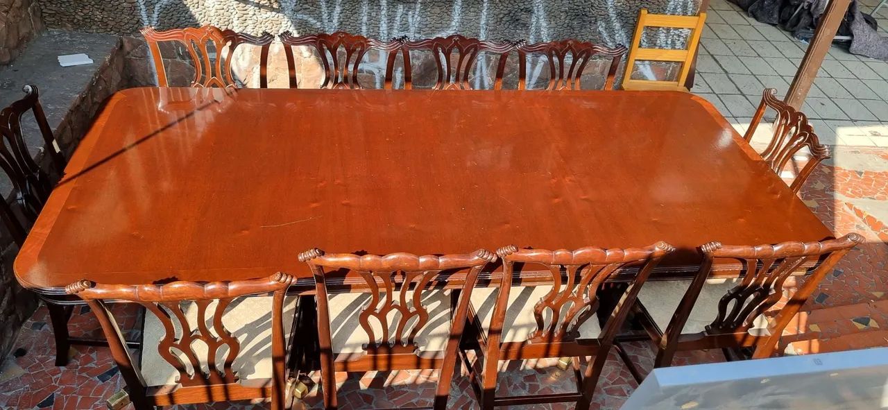 Mesa de Jantar em Madeira Maciça - Foto 4