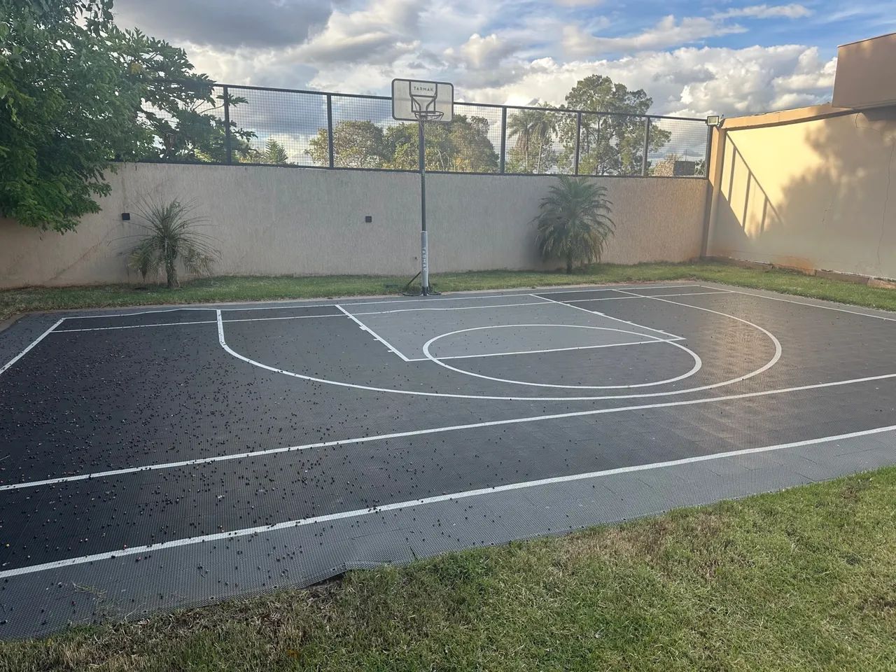 Quadra de Basquete - semi nova - piso antiderrapante New Quadras - Foto 6