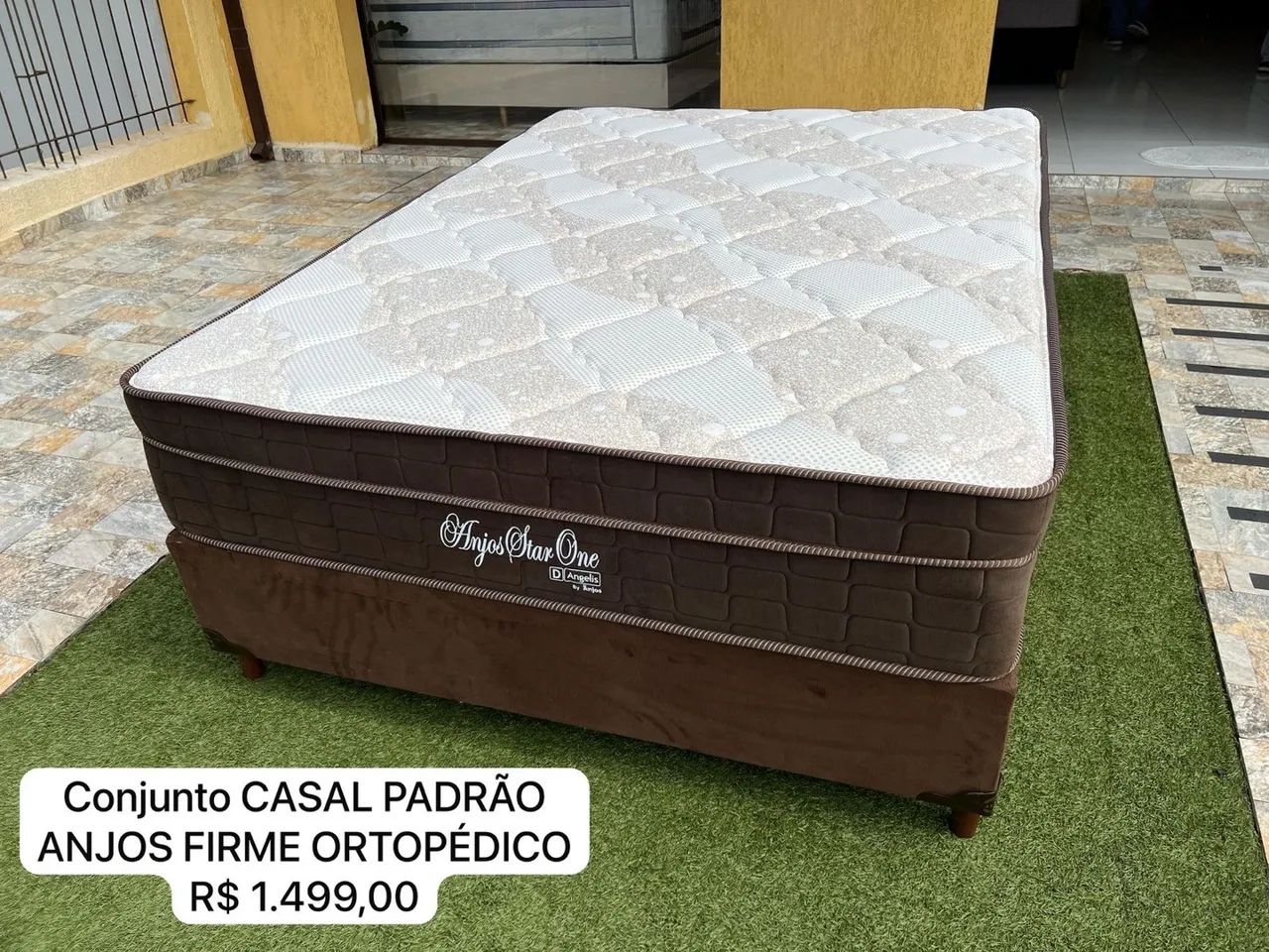 CAMA Conjunto Casal Padrão Anjos Star One
