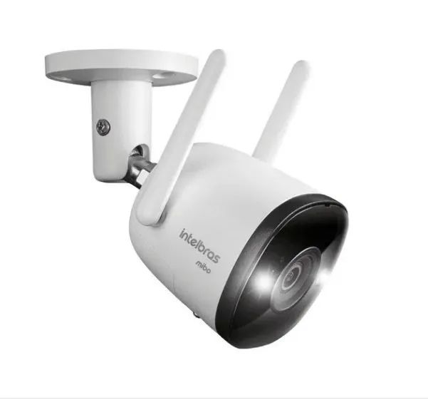Câmera Externa Inteligente Wi-Fi Full HD Intelbras Mibo - Foto 3