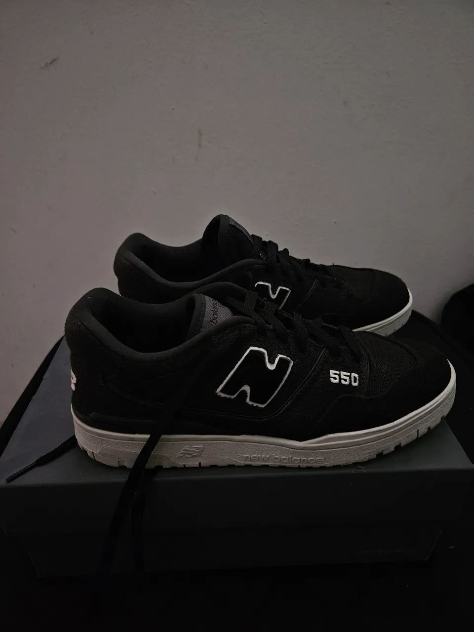 Tênis New balance 550 preto Calçados Esportivos Vila Curuçá