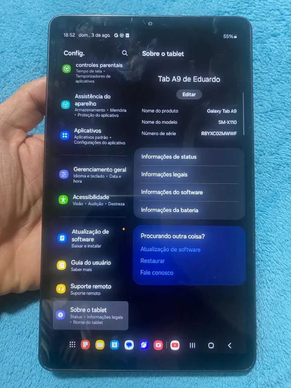 Tablet Samsung Galaxy Tab A9 - 64GB