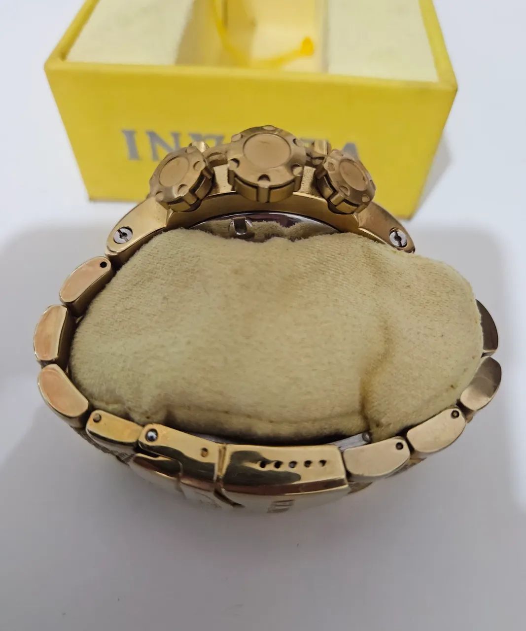 Relogio Original Invicta Subaqua Dourado - Foto 2