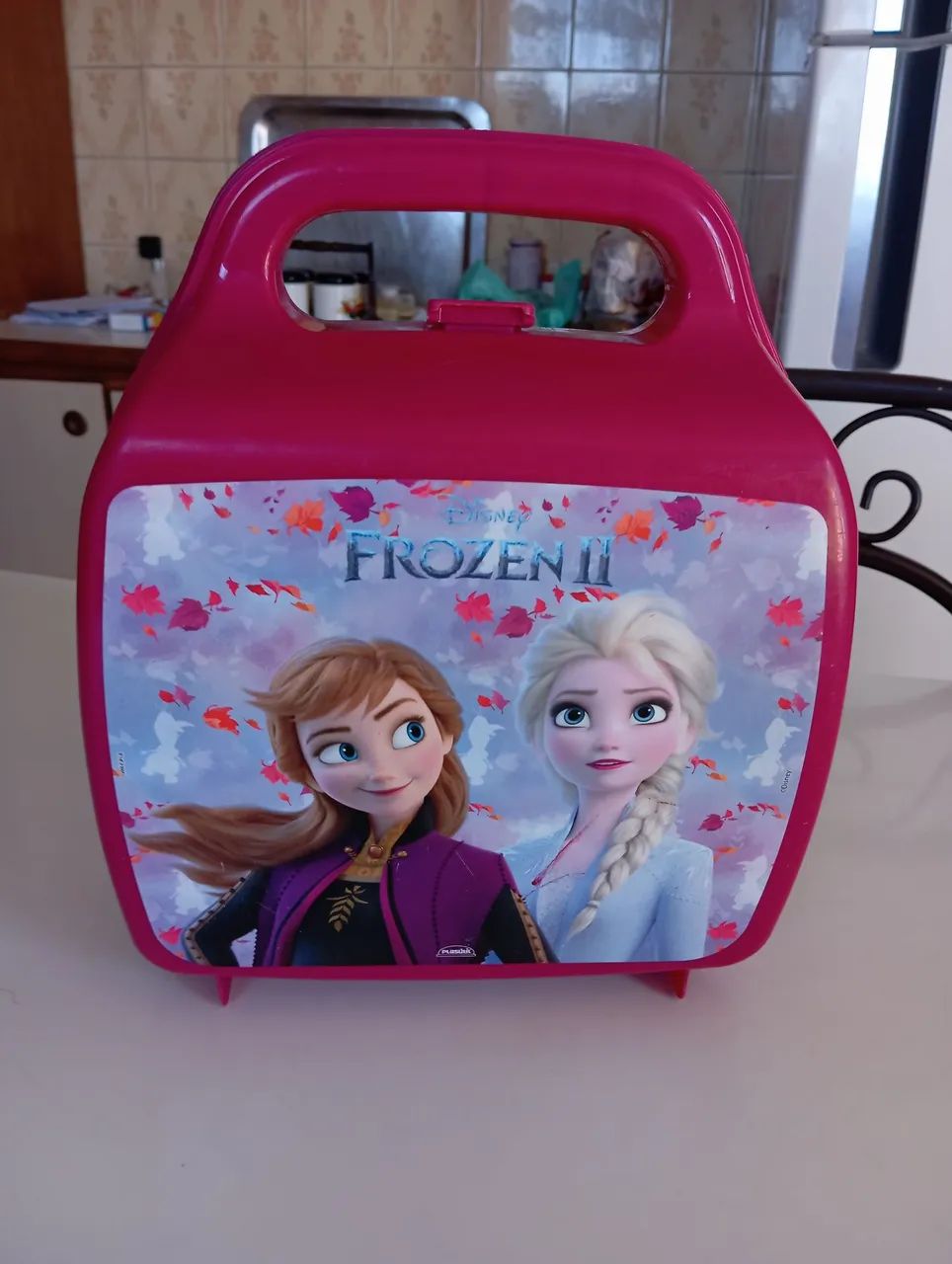 Lancheira Frozen II - Plasútil - Foto 3