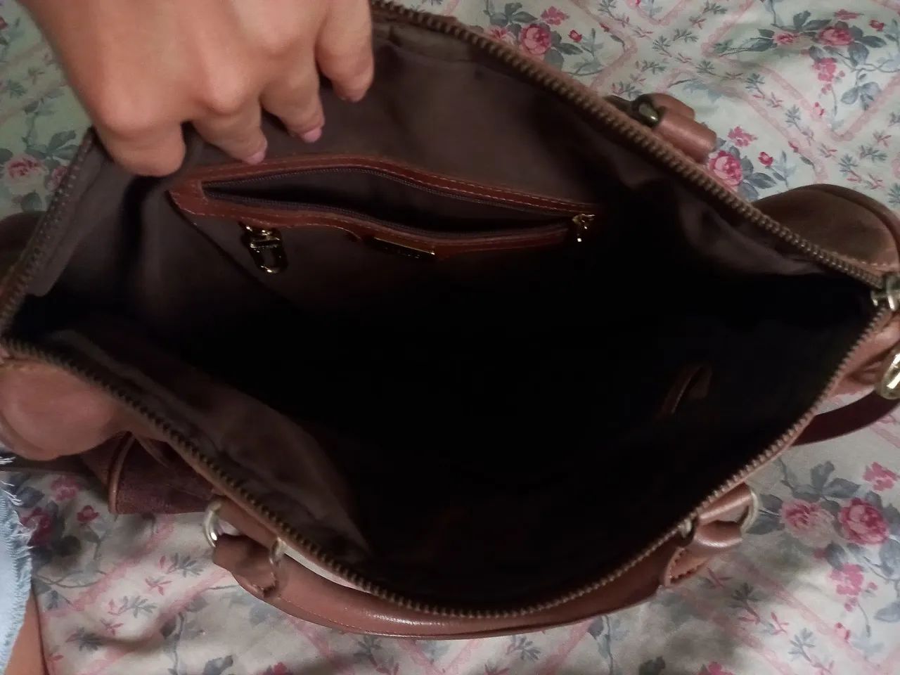 Bolsa Arezzo Marrom - Foto 4