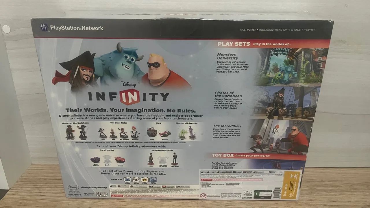 Disney Infinity Starter Pack PS3 Lacrado - Foto 2