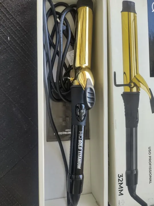Modelador de cachos MQ Titanium Gold