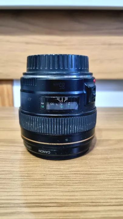 Lente 85mm canon 1.8 - Foto 2