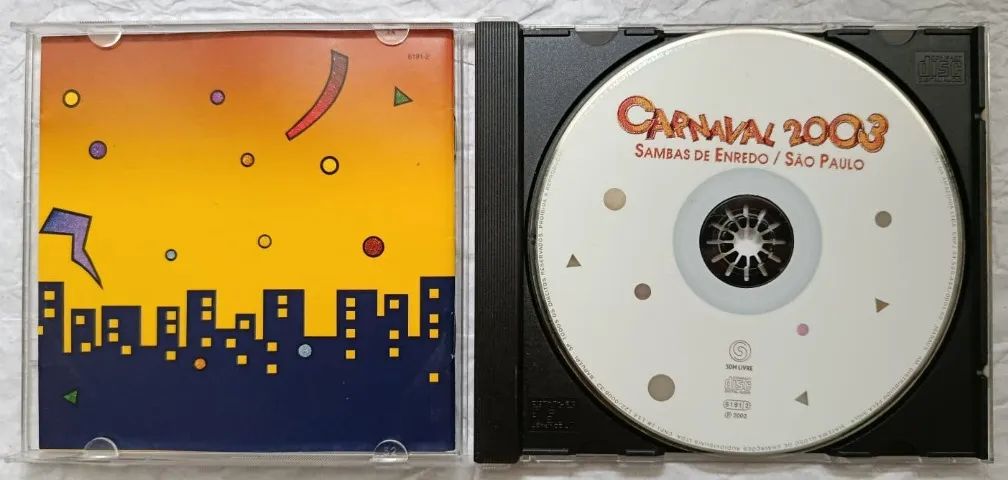 Cd Sambas enredo - São Paulo 2003 - Globeleza - Foto 3