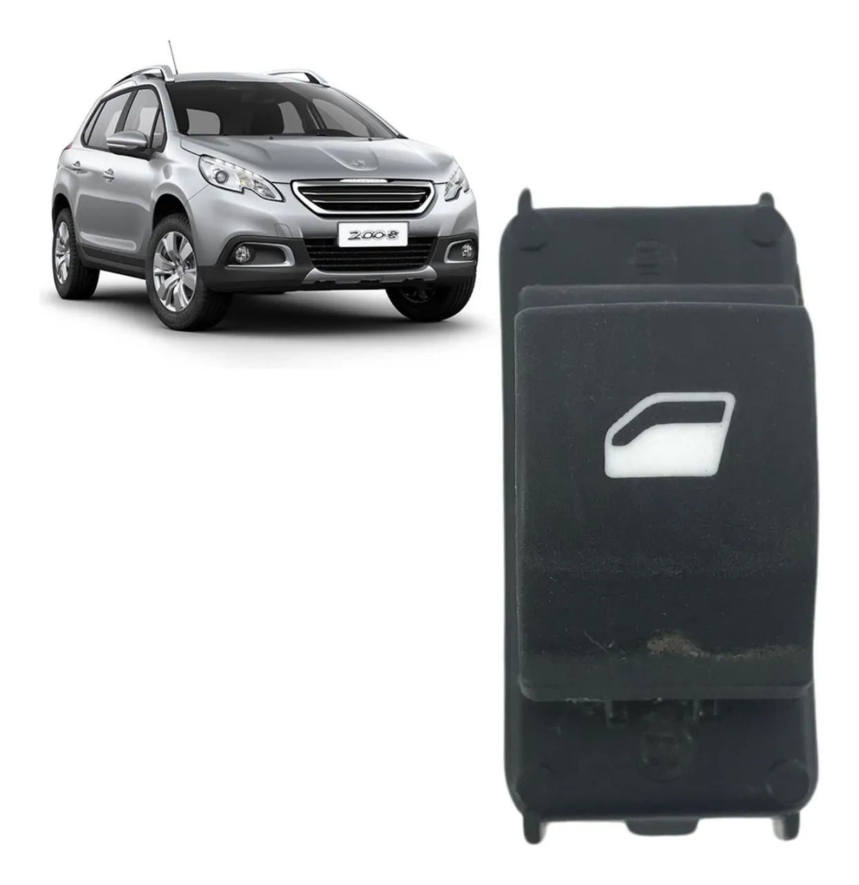 Botão Vidro Elétrico Traseiro Direito Peugeot 2008 2018 2019