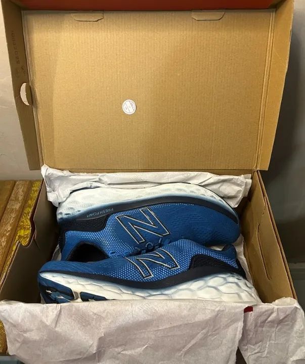 Tênis New Balance More V3 Azul Tam 42 - Foto 6
