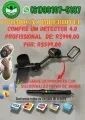 DETECTOR DE METAL PROFISSIONAL 4.0 + PIMPOINTER DE BRINDE