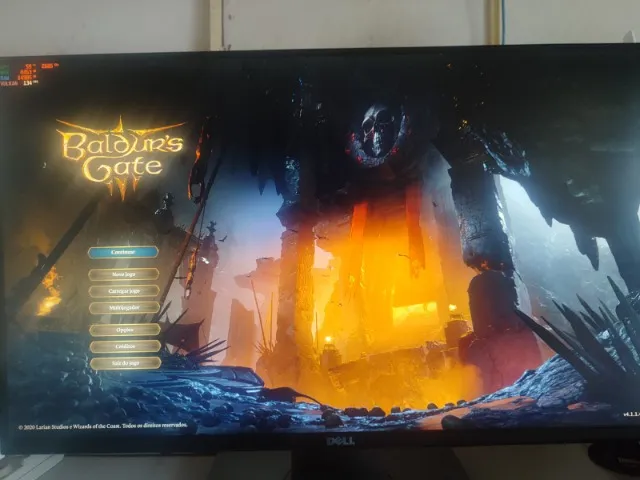 Monitor Dell gamer 27 pol IPS 144HZ COM Gsync nativo