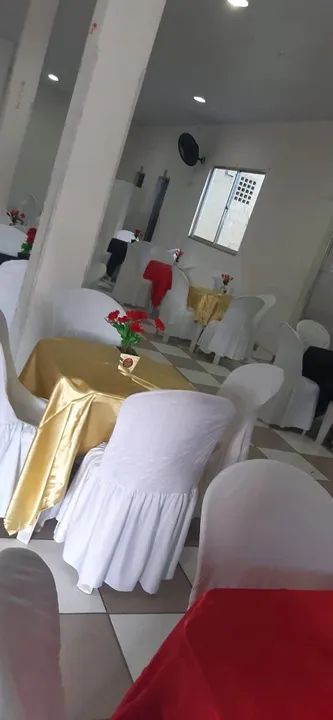 Fantasminhas e capa de cadeira  pra festas