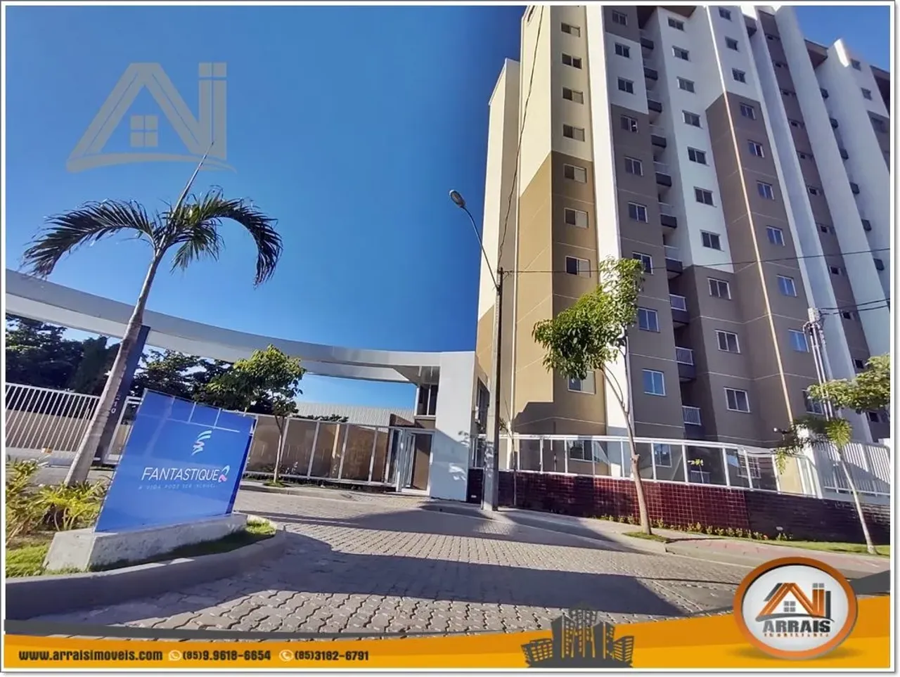 Apartamento com 2 dormitórios para alugar, 50 m² por R$ 1.970,00/mês - Maraponga - Fortale