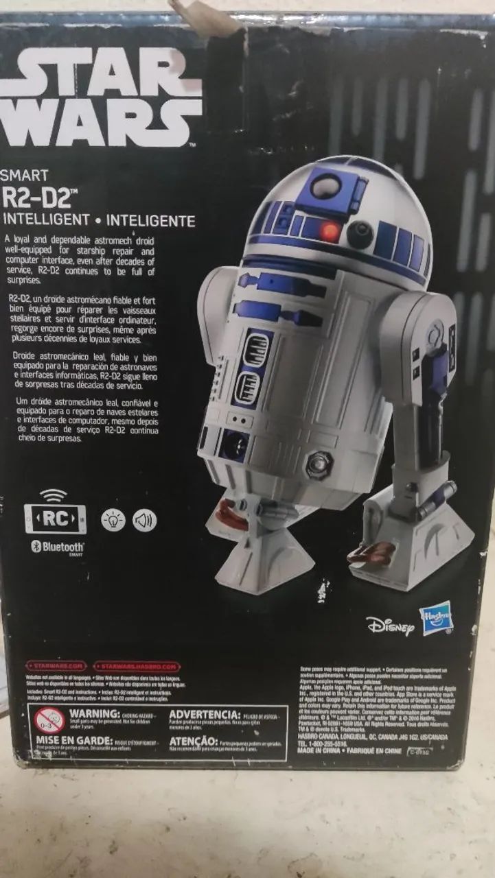 R2-D2 interativo/ blutooth - Star Wars Hasbro - Foto 2