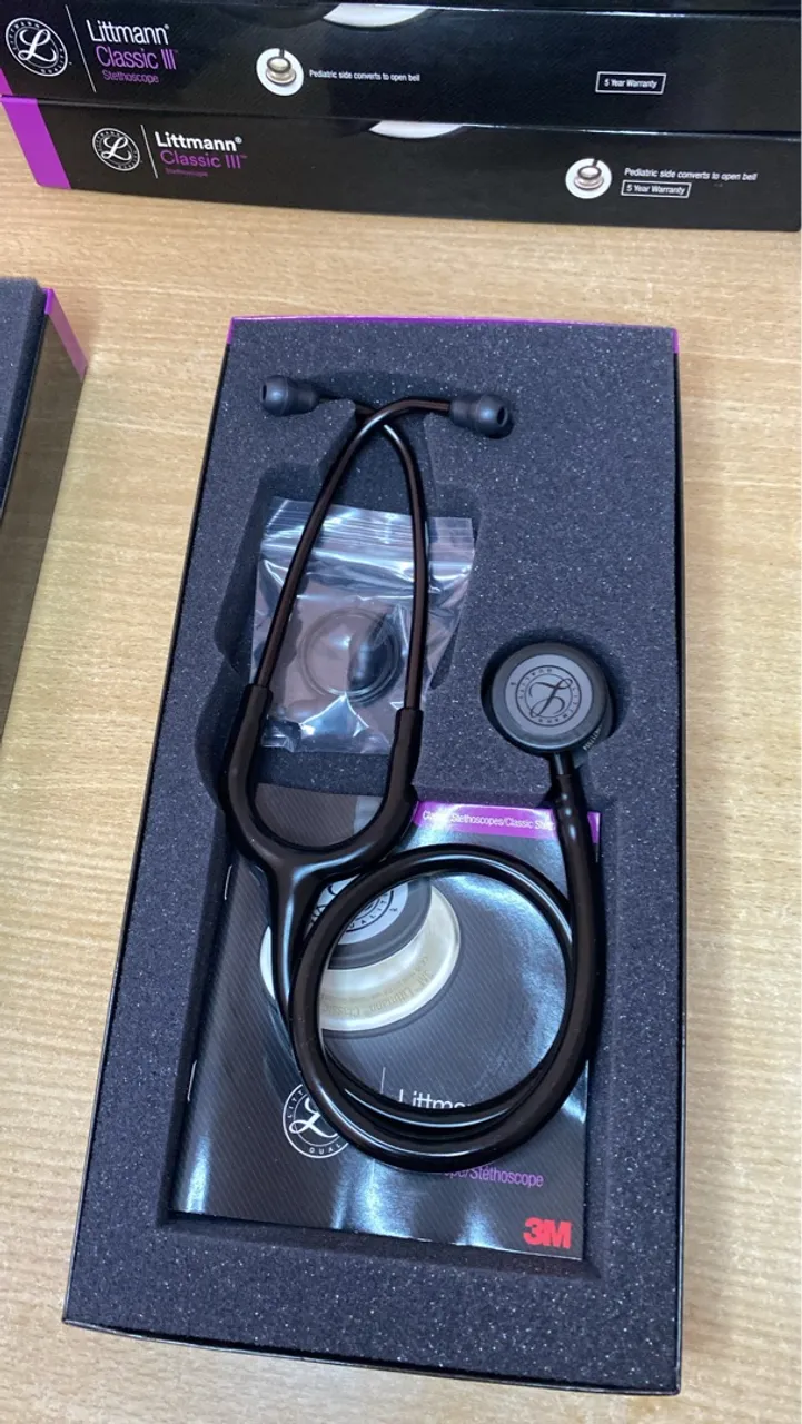 Estetoscópio Littmann Classic III - All Black