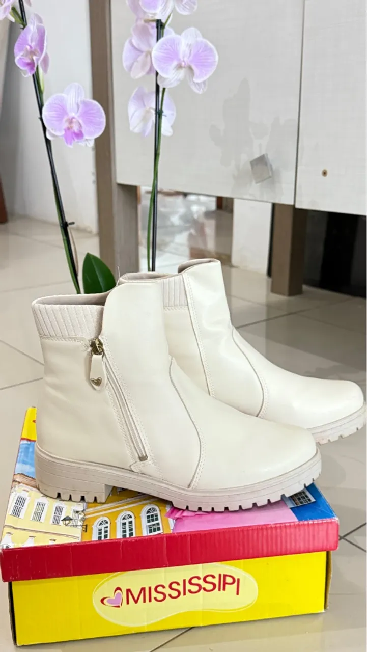 Bota Mississipi Off White