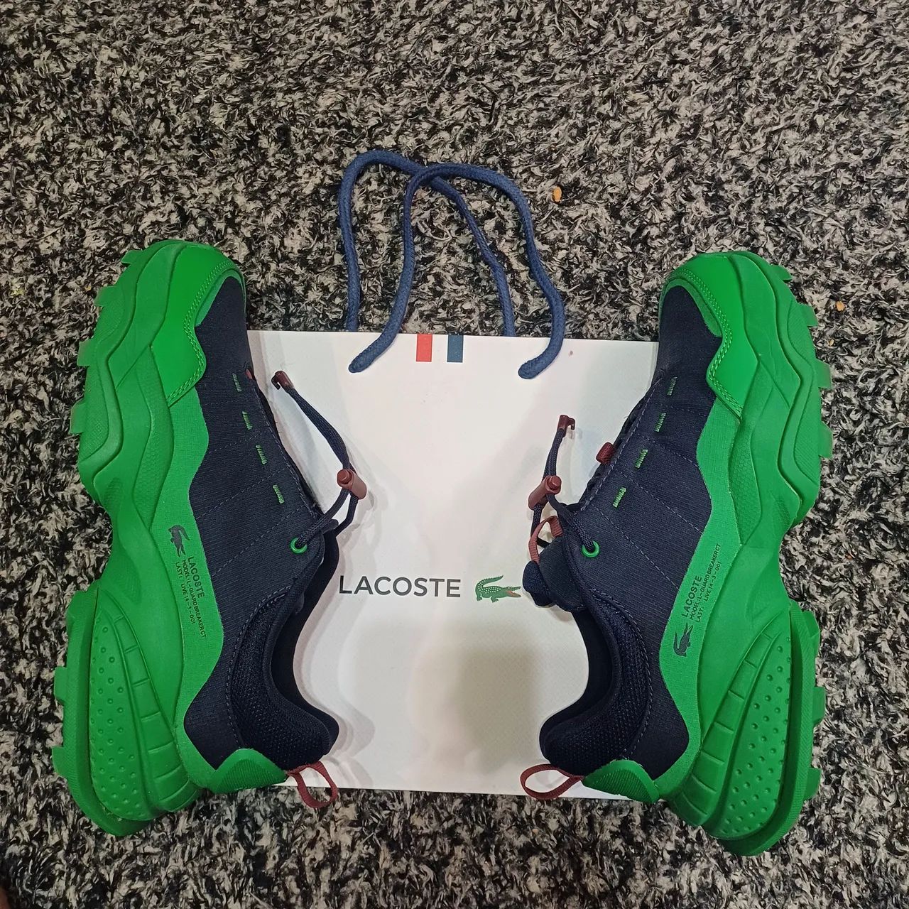 Tênis Lacoste Guard Breaker CT Verde e Azul