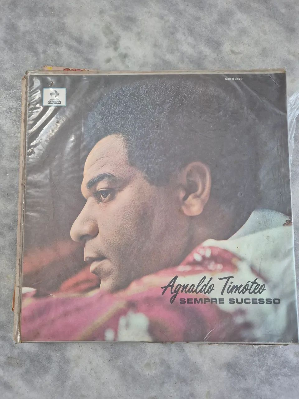 Disco de Vinil - Agnaldo Timóteo - Sempre Sucesso