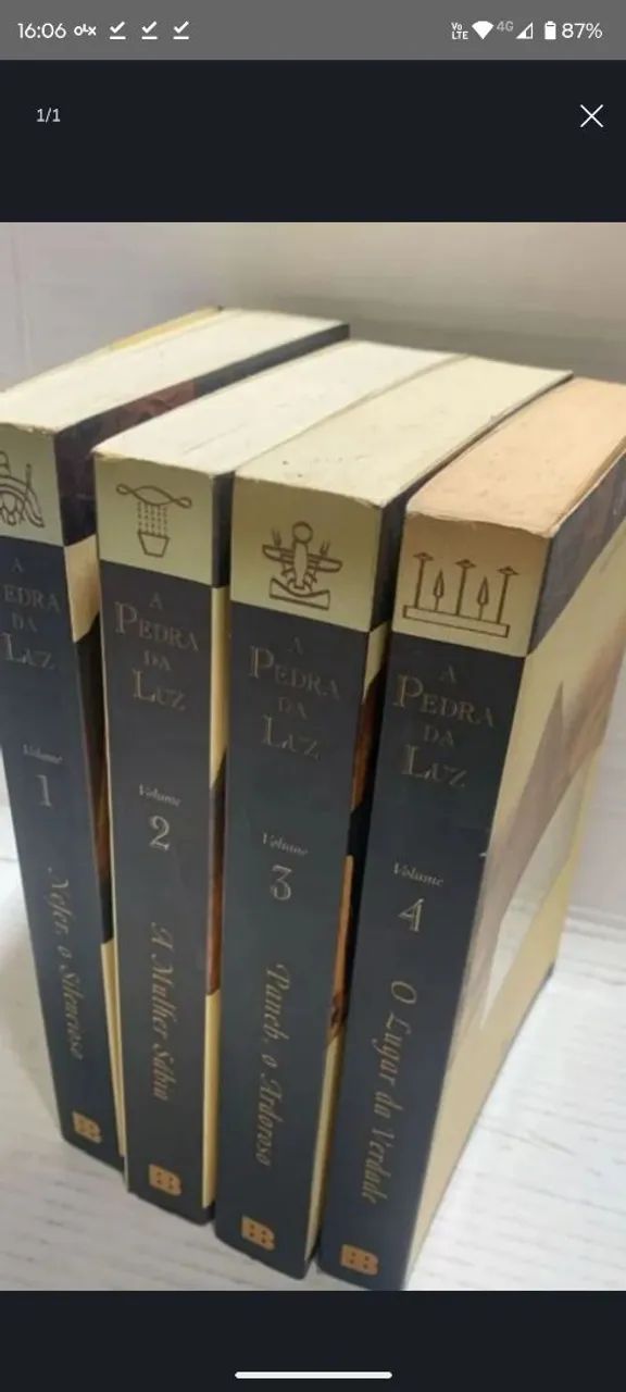 Ramsés + Pedra da Luz (duas coleções, 9 livros)