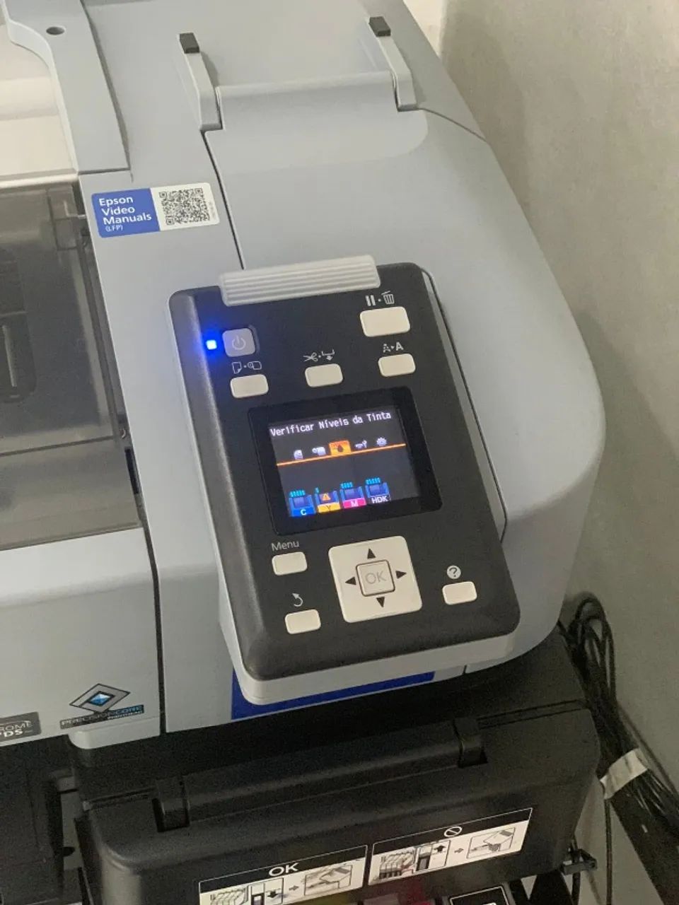 Impressora Epson F6370 Plotter Sublimação 110cm - Foto 4