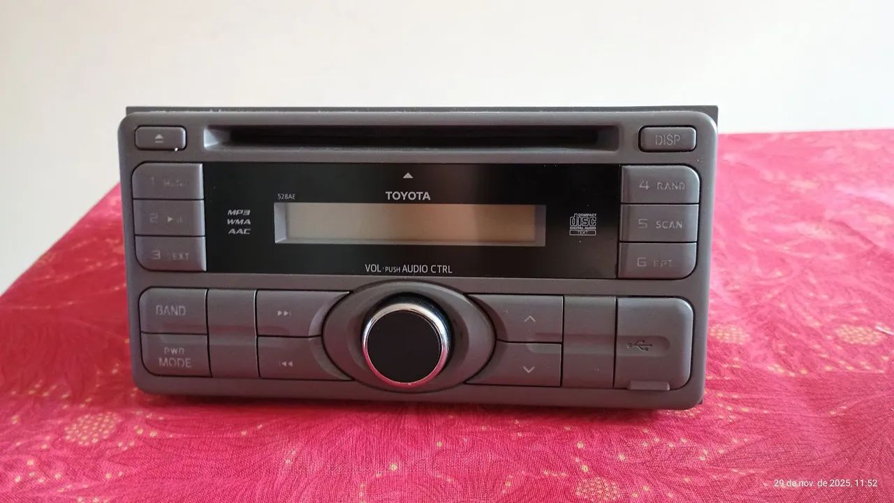 Rádio multimídia Toyota  - Foto 5