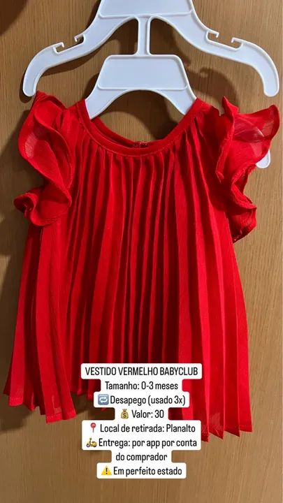 Roupas bebê menina (0-3 meses)