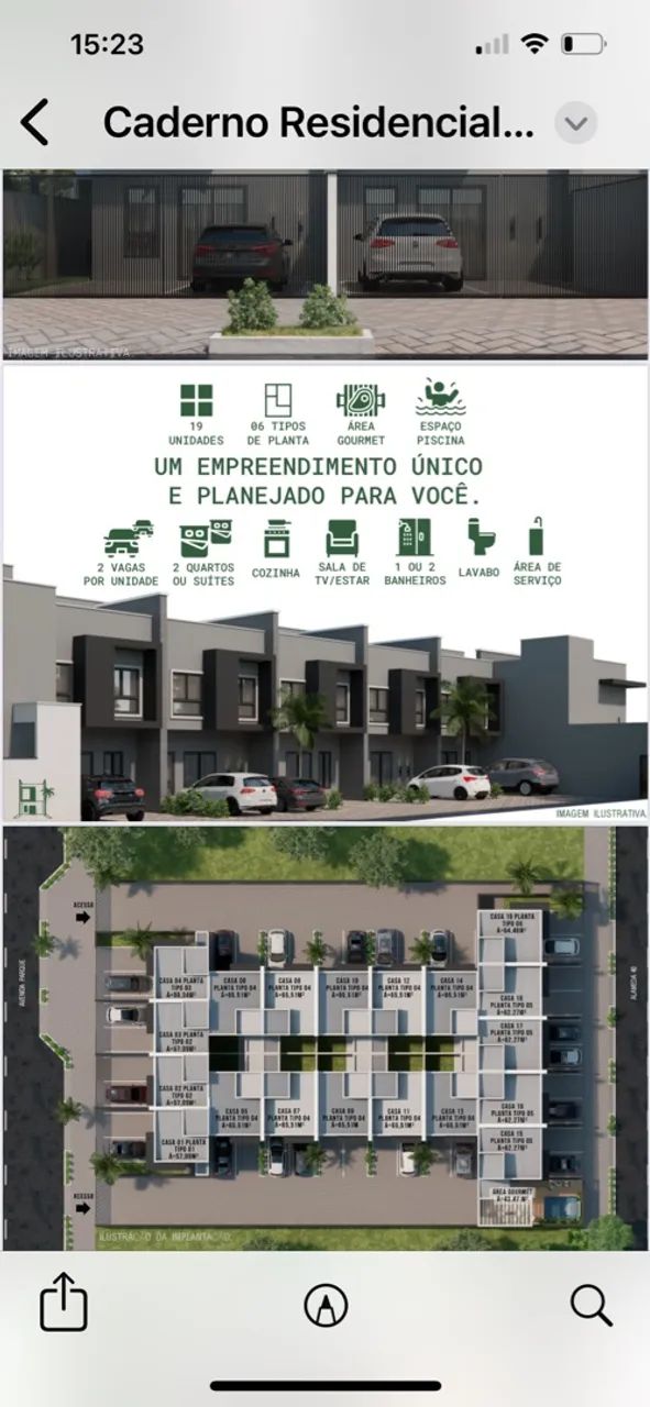 Sobrados 2 quartos sendo 2 suítes  - Foto 3