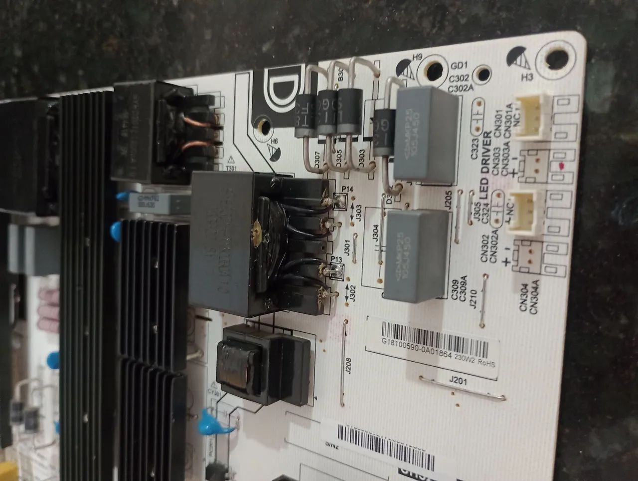 Placa fonte tv Philco PTV65F80SNS  - Foto 4