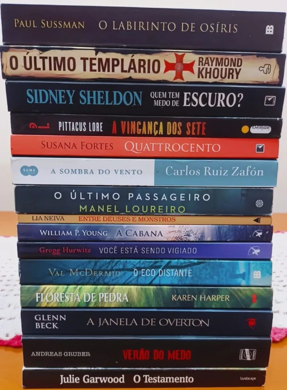 livros de grandes autores internacionais em excelente estado. - Foto 5
