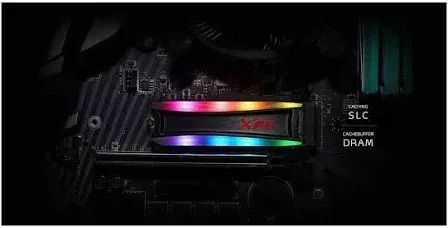 SSD 512gb XPG Spectrix S40g RGB (NVMe M.2) - Foto 2