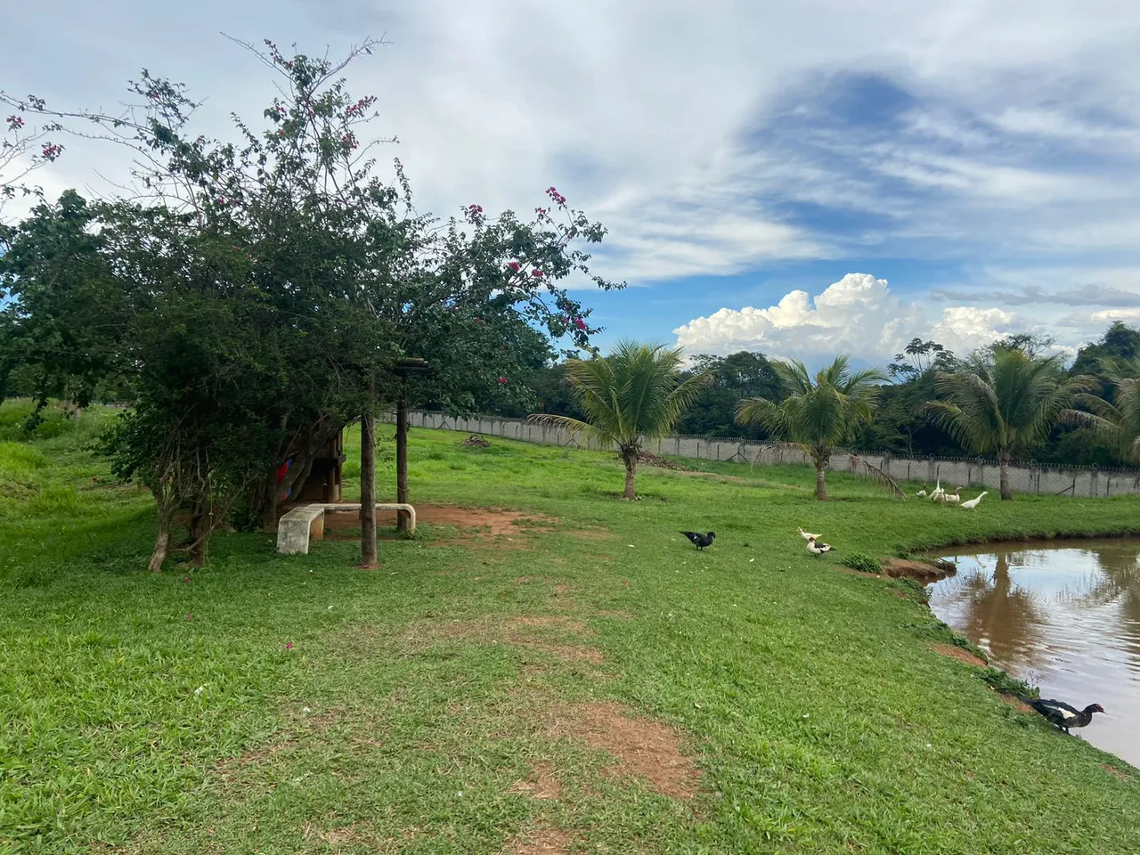 Vendo lote/terreno em condomínio fechado com lago ao lado de Goiânia