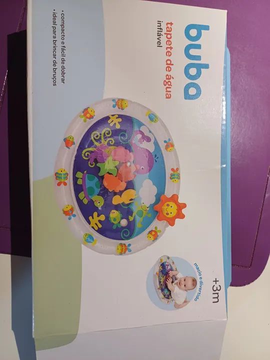 Tapete Buba inflável de água para bebê +3m - Foto 3