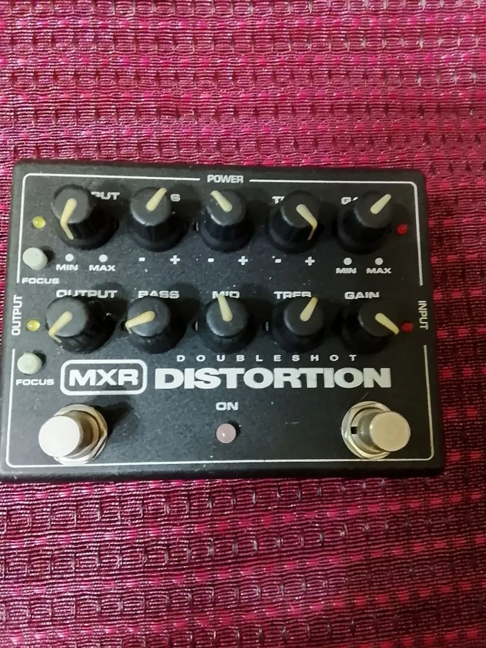 pedal mxr doubleshot distortion - Instrumentos musicais
