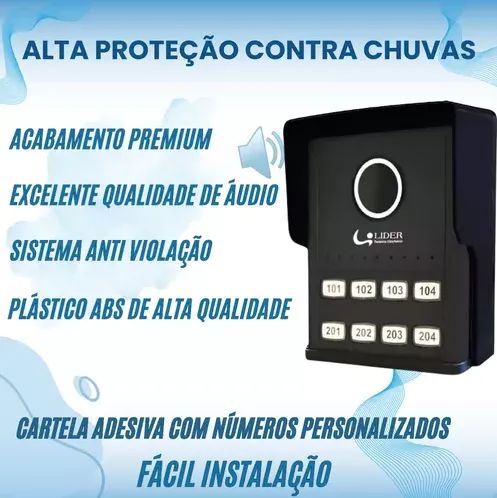 Porteiro Eletrônico 8 canais - Foto 3