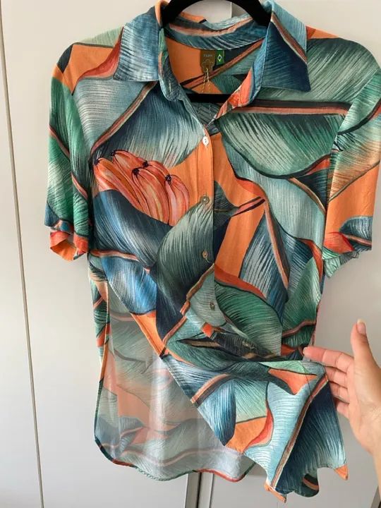 Camisa Farm estampada - Foto 2
