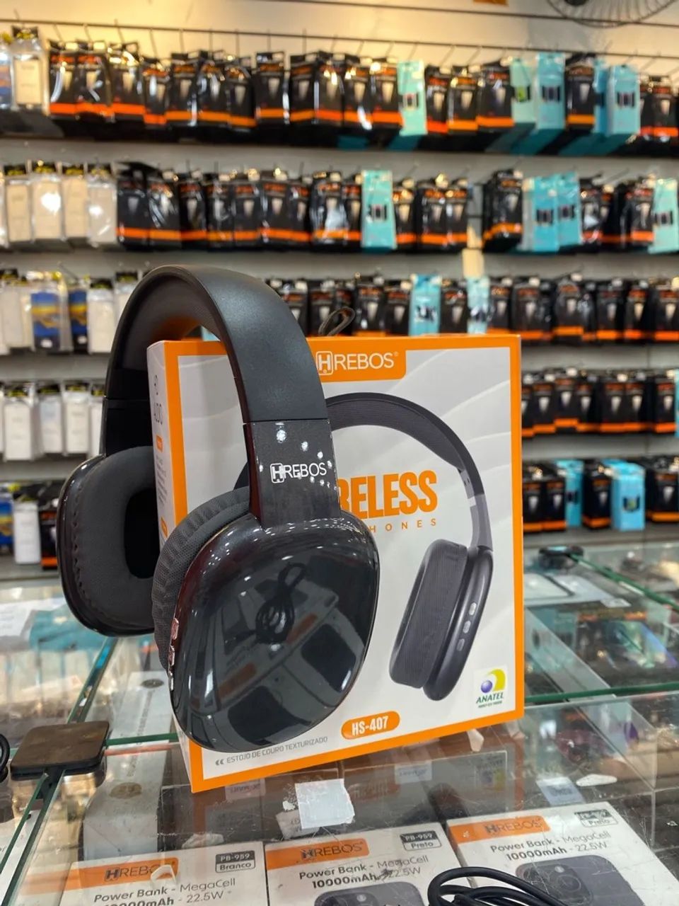 Fone Headphone Fluffy Wireless Com blutooth 5.0 HREBOS HS-407 