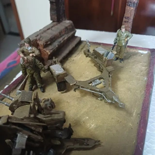 german 2 cm flakvierling 38 1/35 scale - Foto 2
