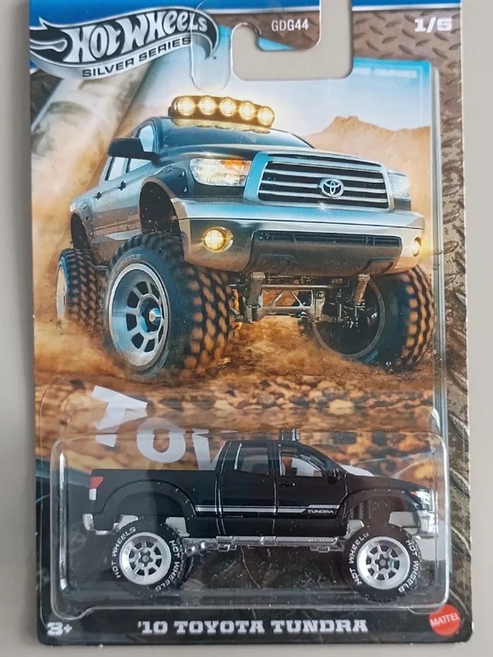 HOT WHEELS 2025 SILVER SERIES 10 TOYOTA TUNDRA - 1/5 - JCB71