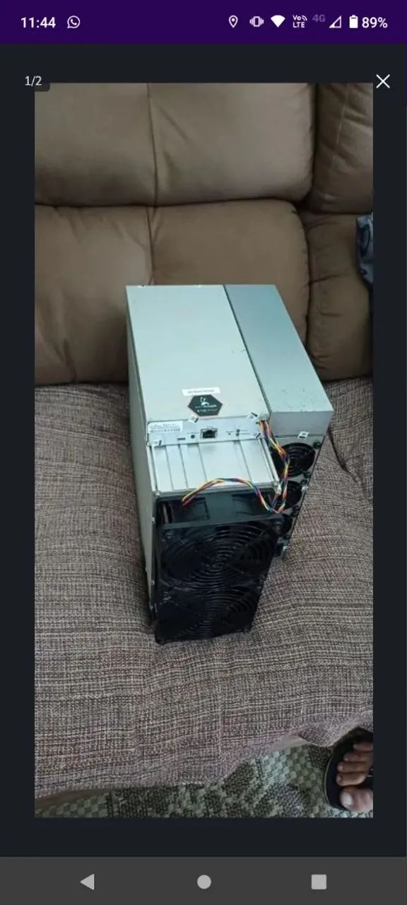 Minerador de criptomoedas ASIC