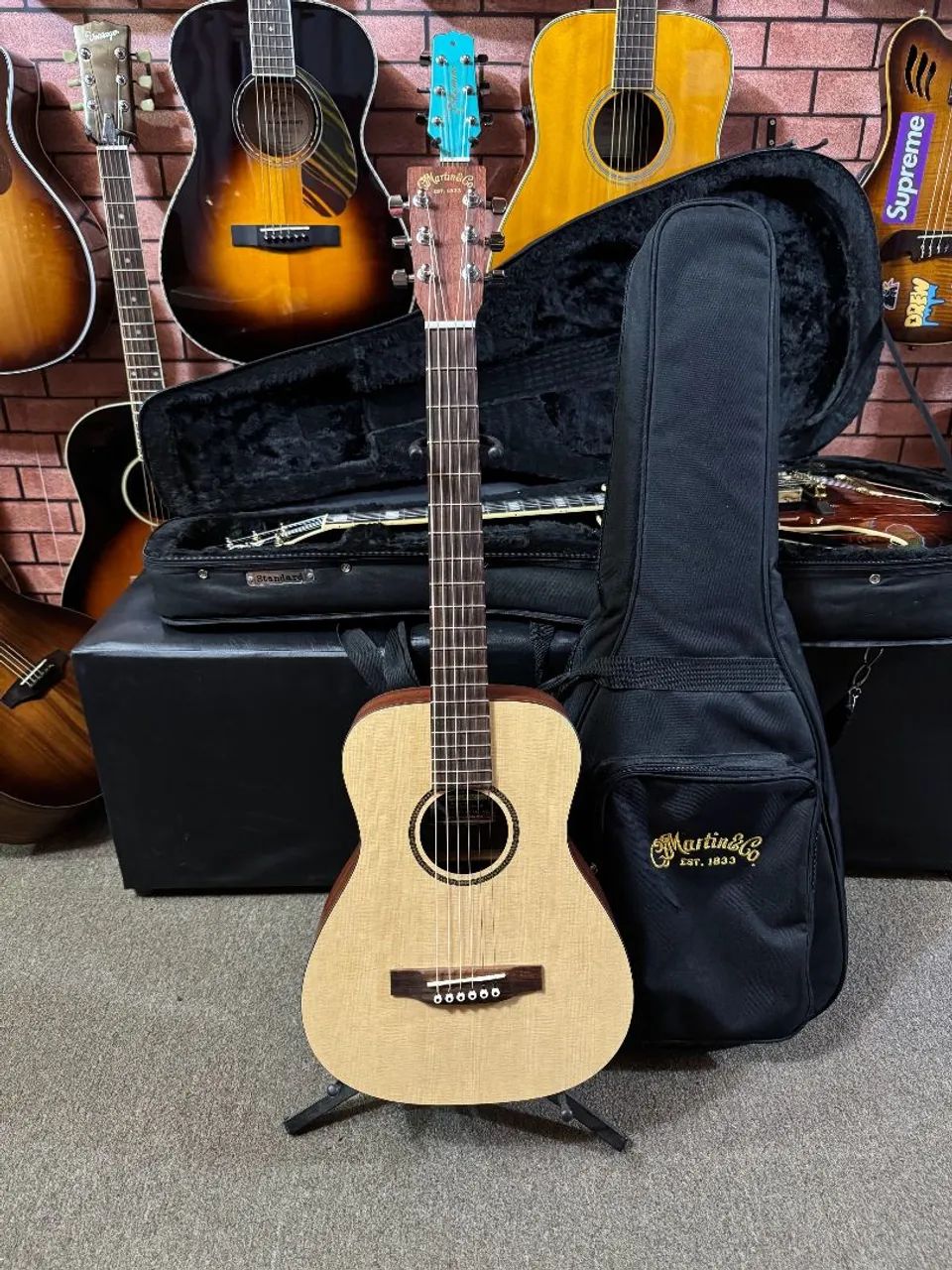 Violão Martin Little LXM elétrico sonitone ANALISO TROCAS