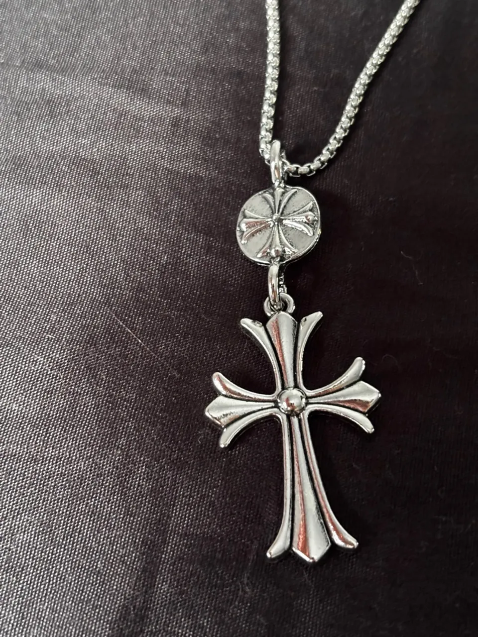 Colar chrome hearts 60cm