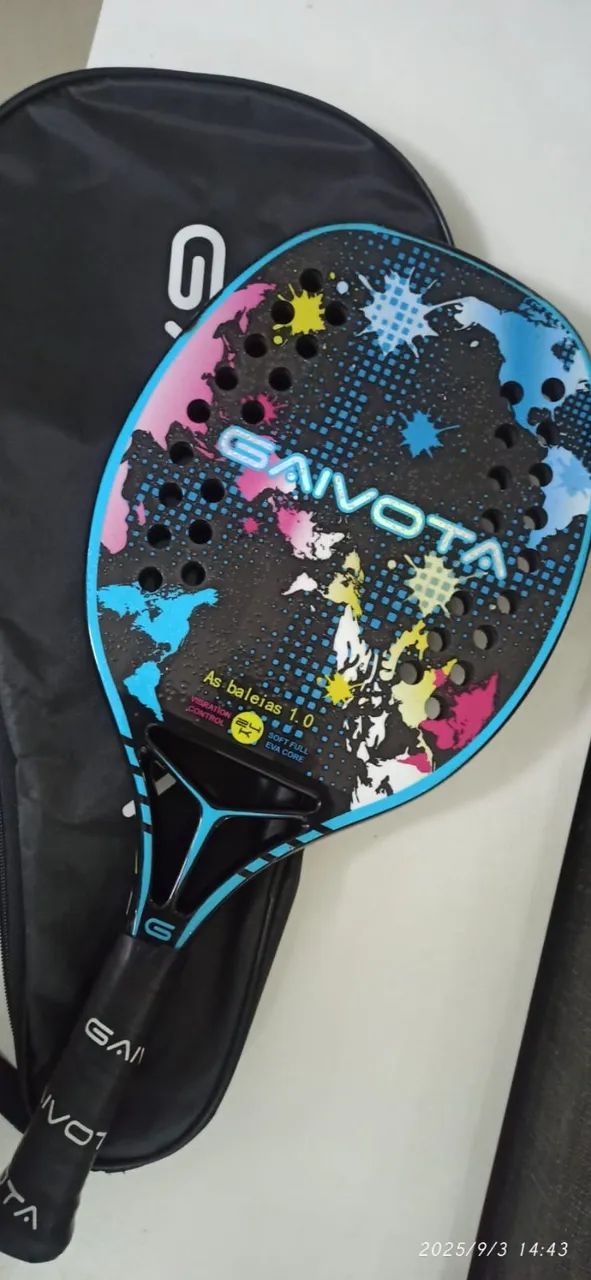 Gaivota Carbon 24k Beach Tennis Racket